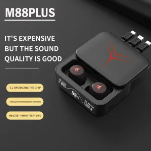 M88 PLUS POWER WIRELESS HEADPHONE
