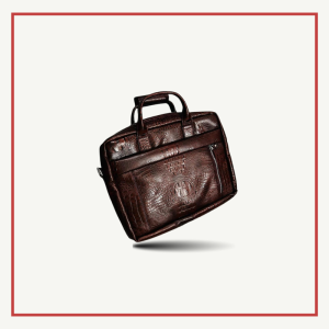 Multiple Compartments Office Bag- Brown